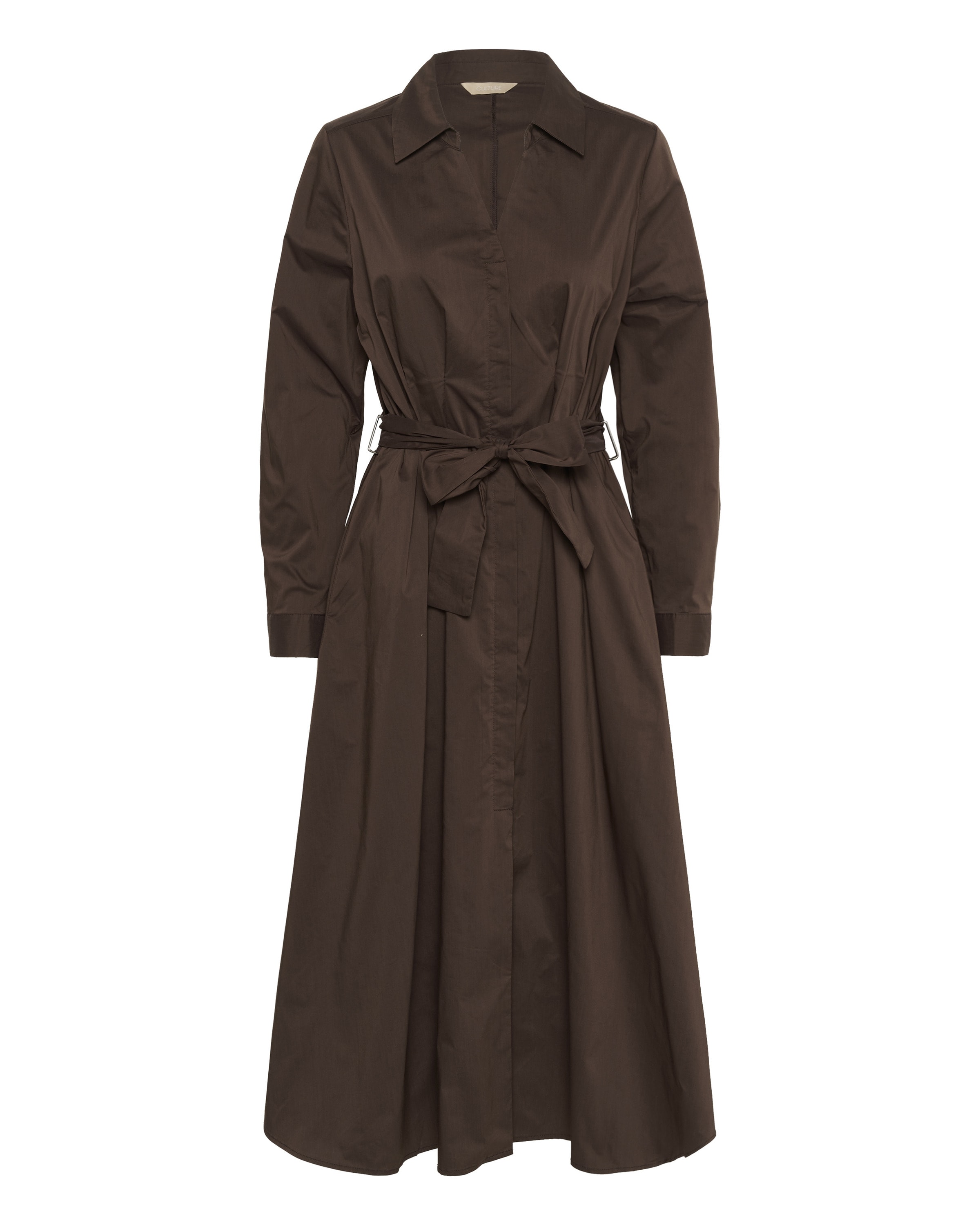 CULTURE Платье-рубашка 'Elna' в цвете Umbra
CULTURE Платье-рубашка 'Elna' в цвете Umbra