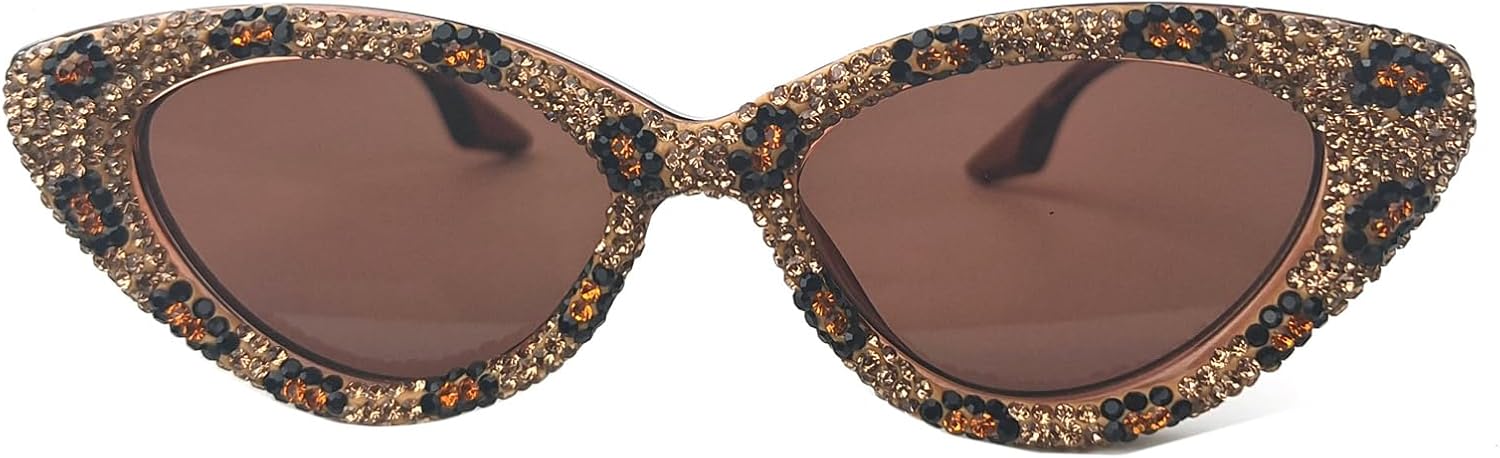 Солнцезащитные очки Willochra с блестящими стразами, женские, «кошачий глаз», бриллиантовые, модные, квадратные, для вечеринок, с защитой от ультрафиолета UV400, Leopard
Солнцезащитные очки Willochra с блестящими стразами, женские, «кошачий глаз», бриллиантовые, модные, квадратные, для вечеринок, с защитой от ультрафиолета UV400, Leopard