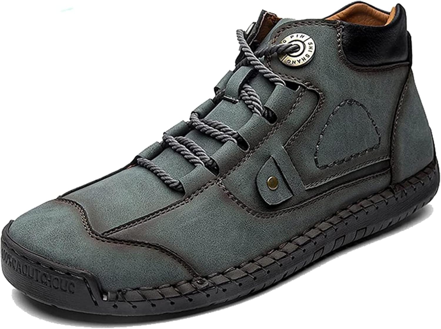 Мужские осенне-зимние короткие кожаные ботинки Yiozoi, повседневная носка, защищающие от ветра, высокие, на шнуровке, для прогулок, Green-no Fur
Мужские осенне-зимние короткие кожаные ботинки Yiozoi, повседневная носка, защищающие от ветра, высокие, на шнуровке, для прогулок, Green-no Fur