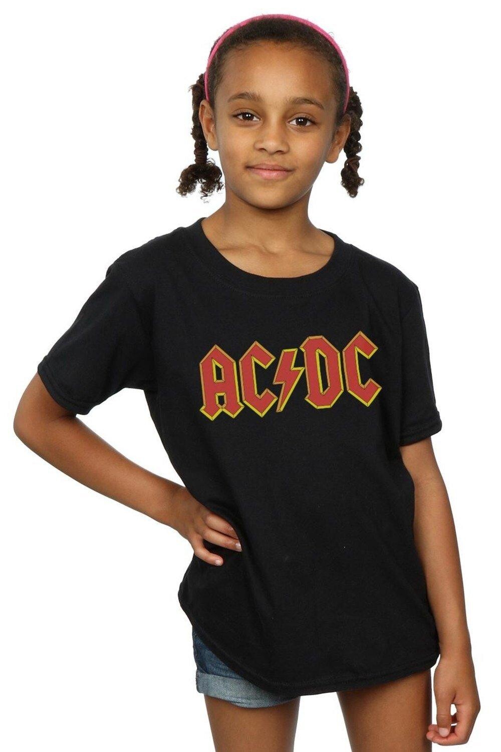 Хлопковая футболка с логотипом AC/DC, черный
Хлопковая футболка с логотипом AC/DC, черный