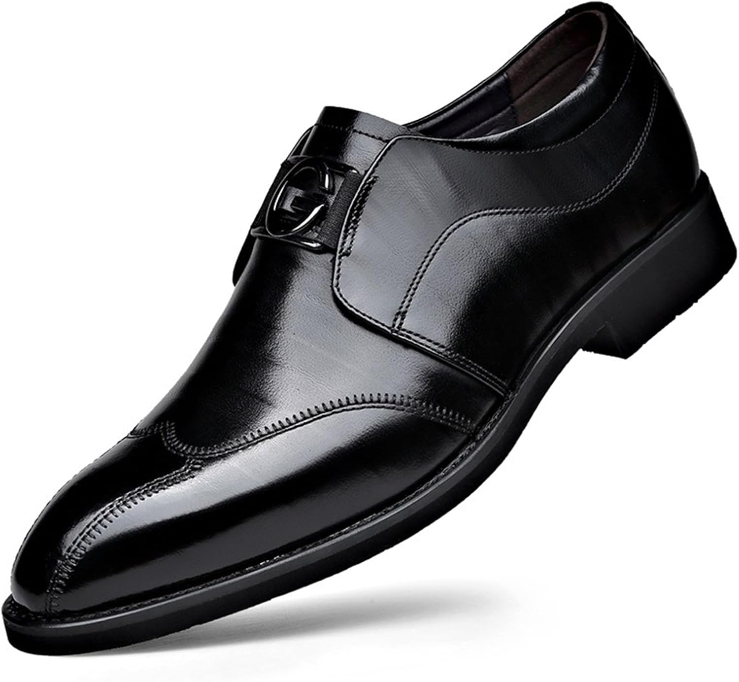 Мужские премиальные кожаные классические туфли - формальная обувь в стиле оксфорд для джентльменов, лоферы на выход Abborora, черный
Мужские премиальные кожаные классические туфли - формальная обувь в стиле оксфорд для джентльменов, лоферы на выход Abborora, черный