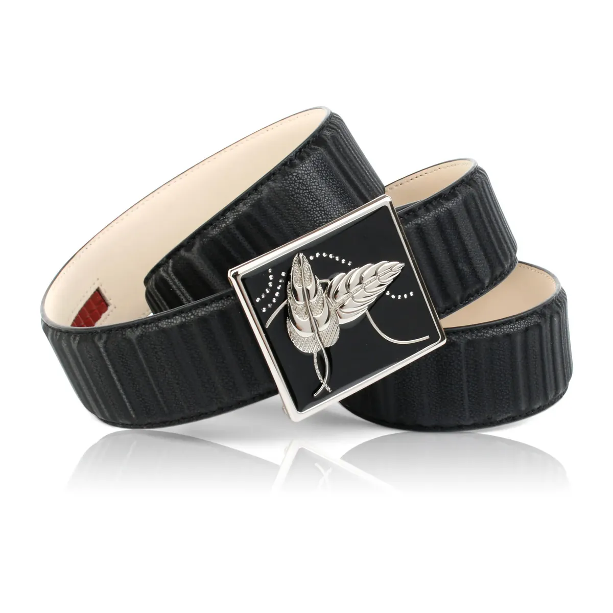 Кожаный ремень Anthony Crown Anthoni Crown, черный
Кожаный ремень Anthony Crown Anthoni Crown, черный