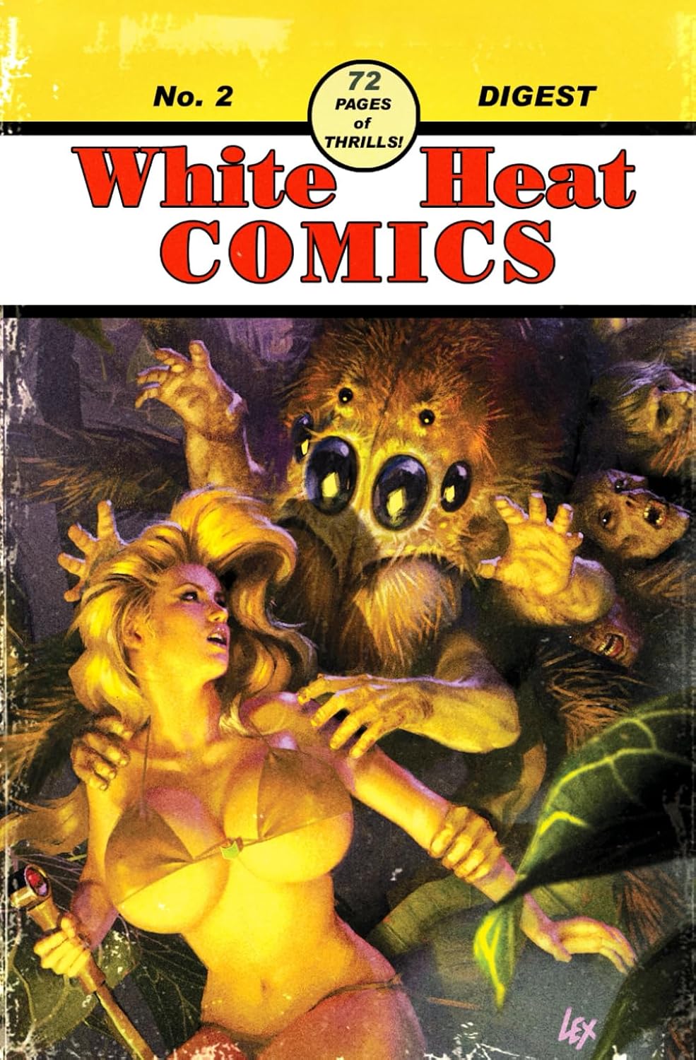 White Heat Comic Digest No. 2 (White Heat Comics Digest) (Independently published)
White Heat Comic Digest No. 2 (White Heat Comics Digest) (Independently published)