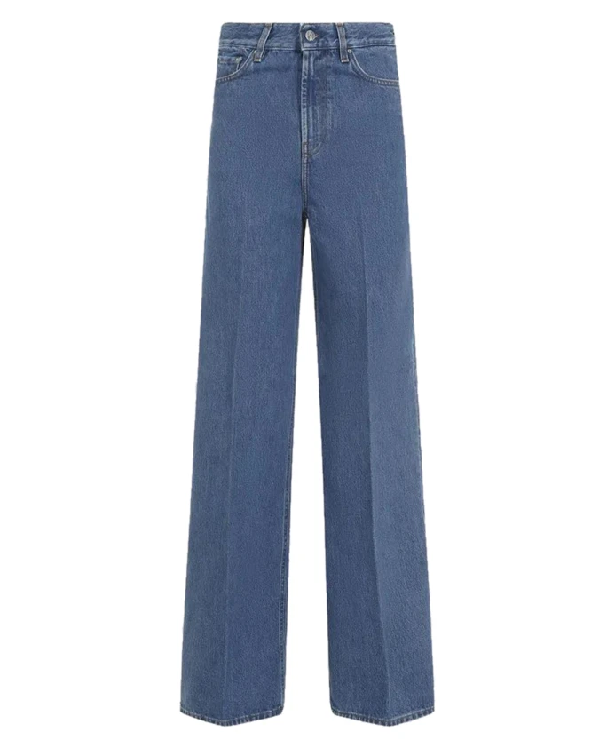 Джинсы с широкими штанинами Totãªme, синий
Джинсы с широкими штанинами Totãªme, синий