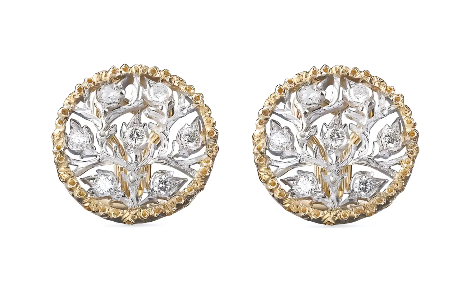 BUCCELLATI Золотые серьги с бриллиантами из белого золота для женщин Gold
BUCCELLATI Золотые серьги с бриллиантами из белого золота для женщин Gold