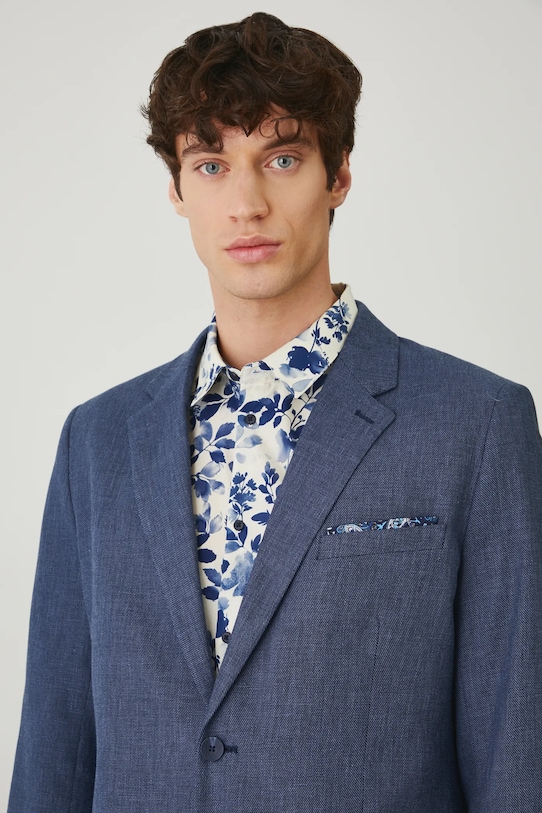 Жакет с добавлением льна Medicine, темно-синий
Жакет с добавлением льна Medicine, темно-синий