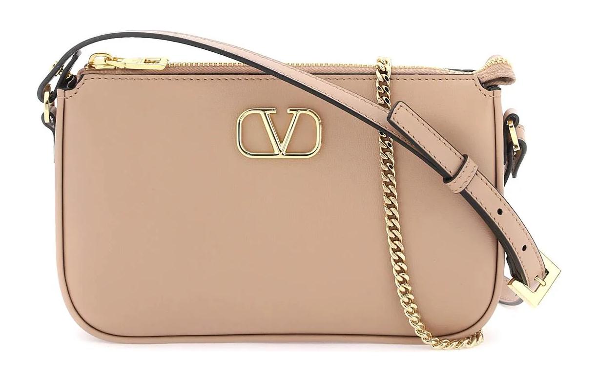 Valentino Подписная мини-сумка через плечо с молнией
Valentino Подписная мини-сумка через плечо с молнией