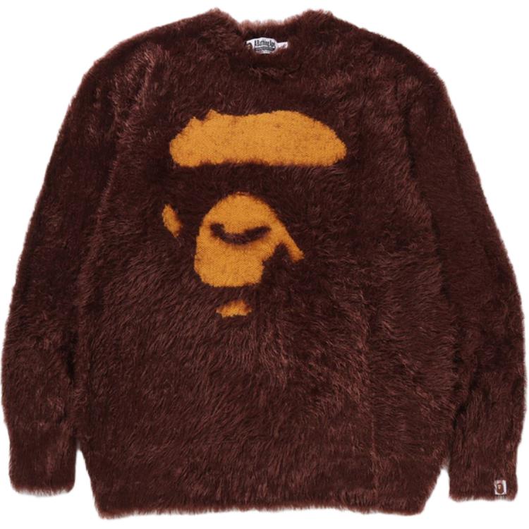 Вязаный свитер мужской A BATHING APE, коричневый
Вязаный свитер мужской A BATHING APE, коричневый