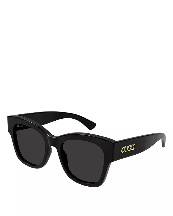 Лакированные солнцезащитные очки в форме бабочки, 53 мм Gucci, черный
Лакированные солнцезащитные очки в форме бабочки, 53 мм Gucci, черный
