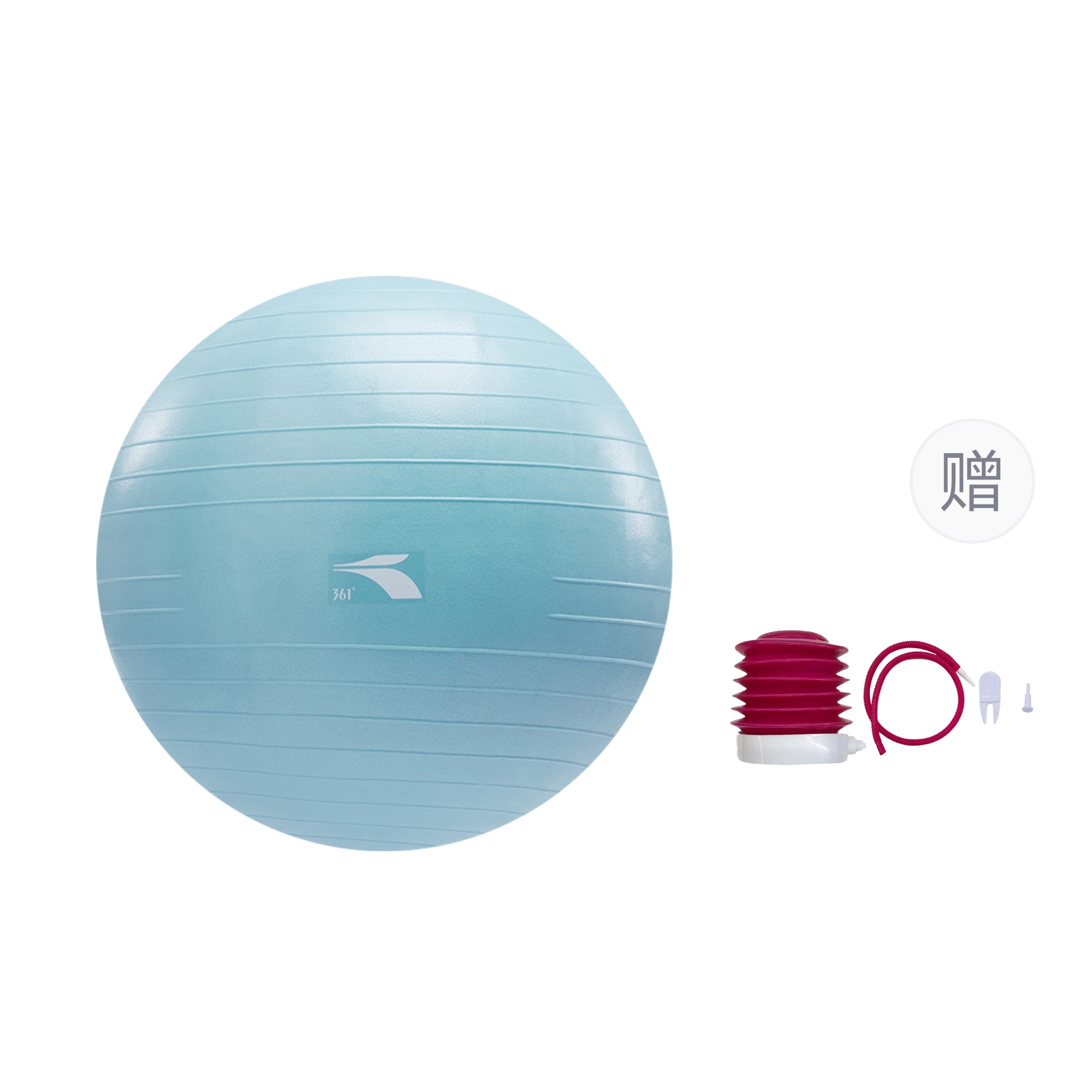 Йога-болл Eco Friendly PVC Unisex 361°, turquoise, comes with 1 valve plug+1 air valve+1 foot pump
Йога-болл Eco Friendly PVC Unisex 361°, turquoise, comes with 1 valve plug+1 air valve+1 foot pump
