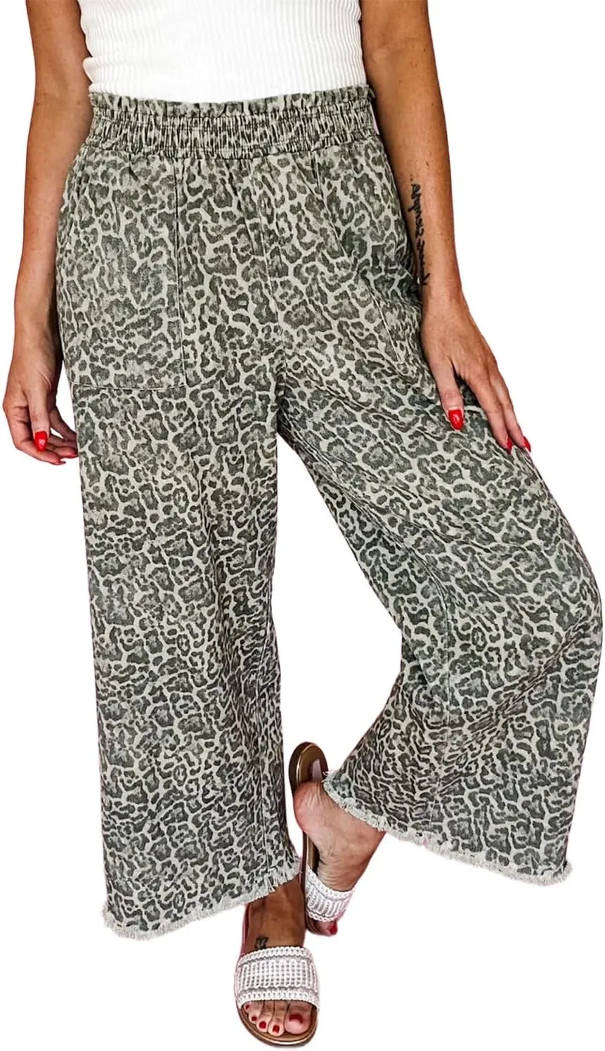 Женские джинсы Apvirdy в леопардовом принте Y2k, мешковатые с необработанным краем, свободные широкие, на резинке с карманом
Женские джинсы Apvirdy в леопардовом принте Y2k, мешковатые с необработанным краем, свободные широкие, на резинке с карманом