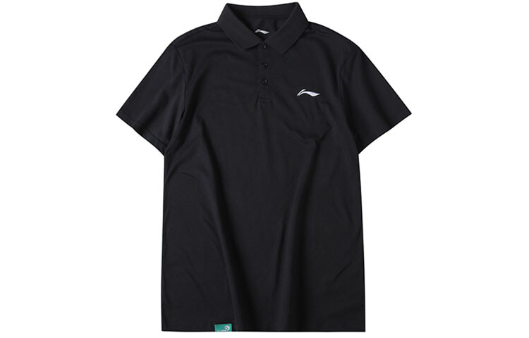 Рубашка поло мужская черная Lining, черный
Рубашка поло мужская черная Lining, черный