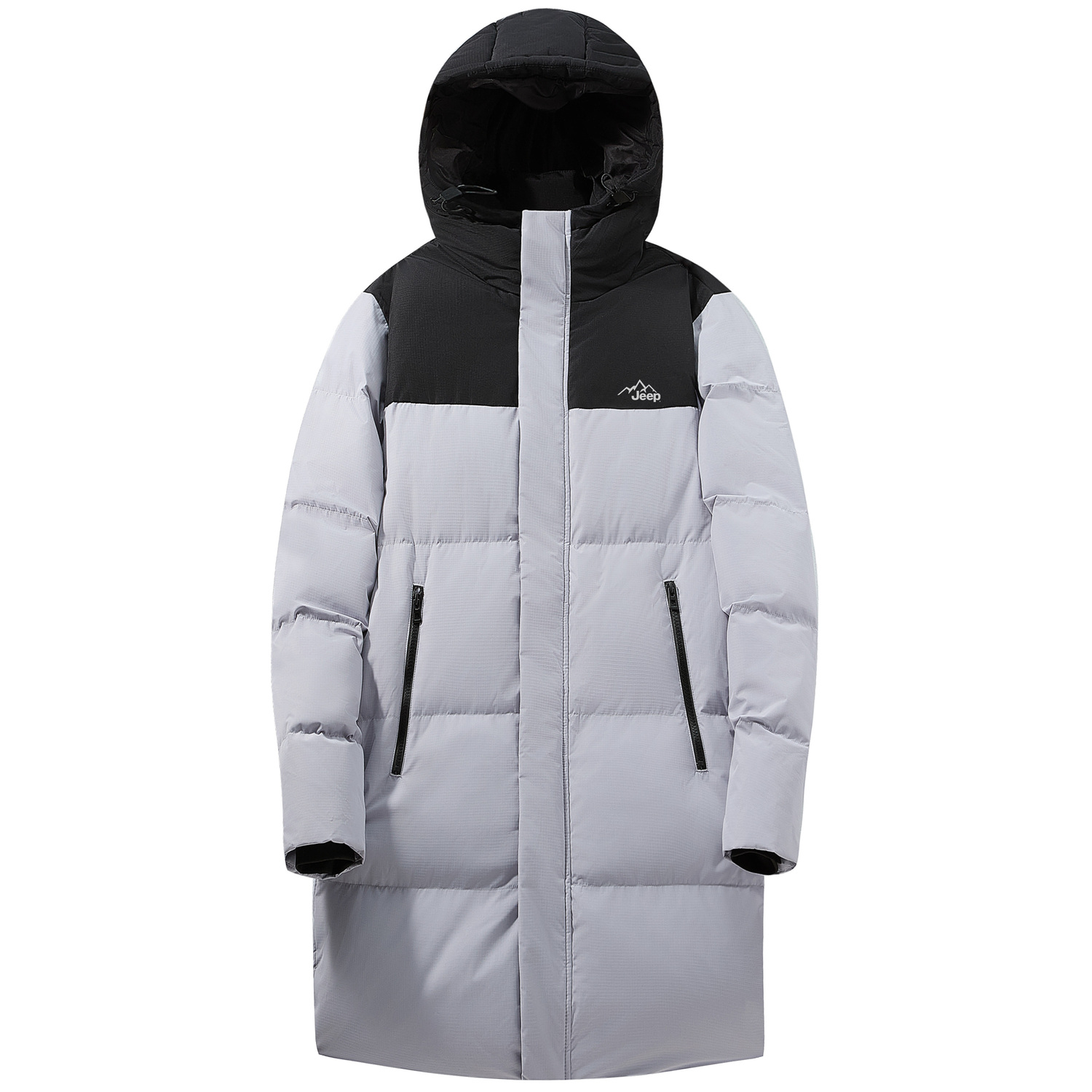 Пуховик Unisex с капюшоном утепленный Jeep, черный/mink серый (color block style)
Пуховик Unisex с капюшоном утепленный Jeep, черный/mink серый (color block style)