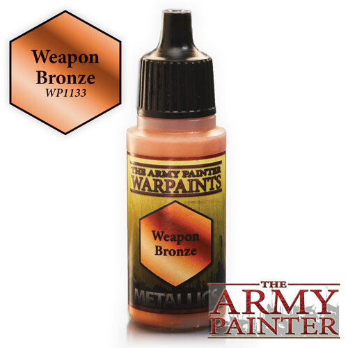 Аксессуары Army Painter Warpaint: Weapon Bronze (18ml)
Аксессуары Army Painter Warpaint: Weapon Bronze (18ml)
