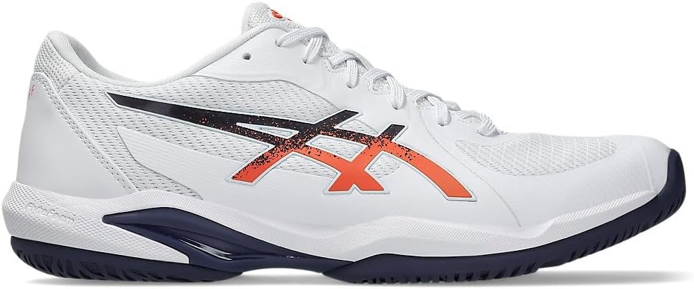 Мужские теннисные кроссовки ASICS Solution Swift Flytefoam 2, белый/оранжевый
Мужские теннисные кроссовки ASICS Solution Swift Flytefoam 2, белый/оранжевый