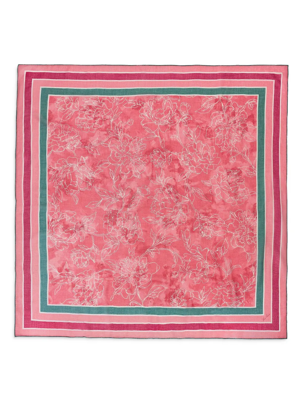 Шарф с цветочным принтом Loro Piana, розовый
Шарф с цветочным принтом Loro Piana, розовый