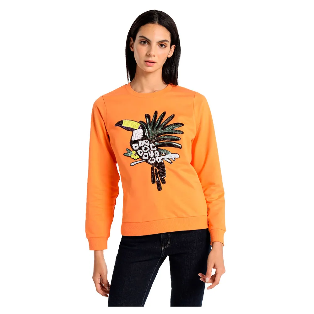 Толстовка Lois Jeans 10977, оранжевый 
Толстовка Lois Jeans 10977, оранжевый