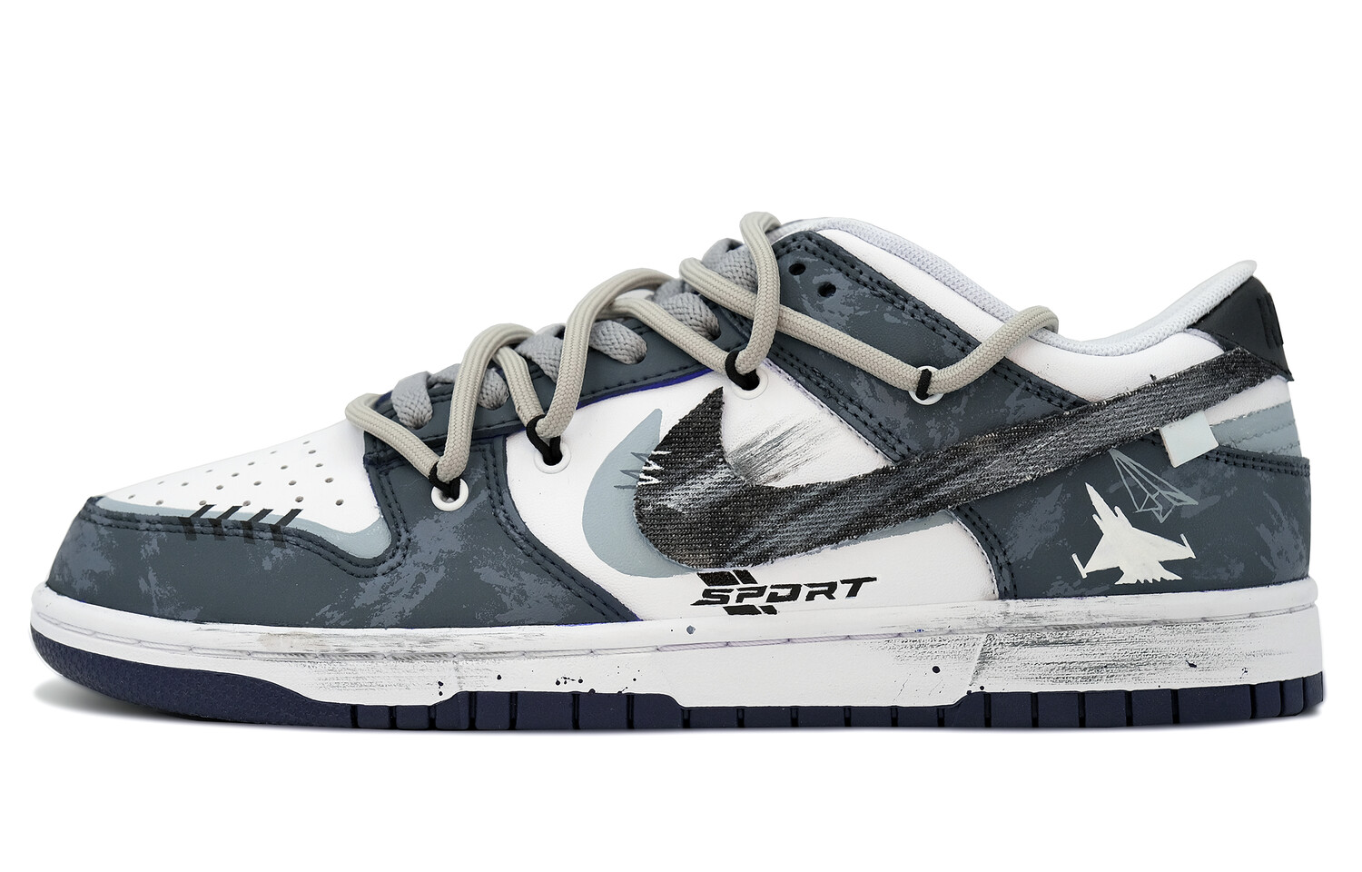 Кроссовки для скейтбординга Dunk мужские с низким верхом белого цвета Nike, темно-синий
Кроссовки для скейтбординга Dunk мужские с низким верхом белого цвета Nike, темно-синий