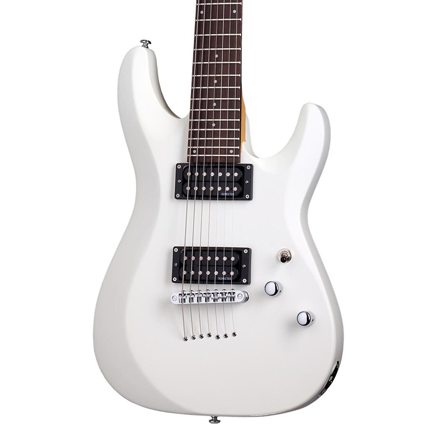 Schecter Guitar Research C-7 Deluxe Семиструнная электрогитара Satin White 
Schecter Guitar Research C-7 Deluxe Семиструнная электрогитара Satin White