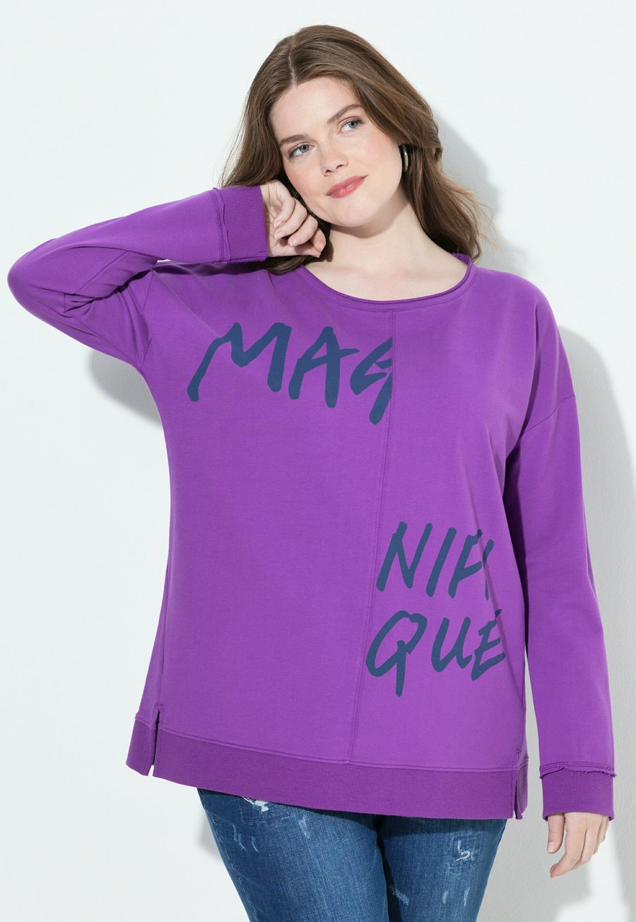 Толстовка Ulla Popken Sweatshirt, Purple
Толстовка Ulla Popken Sweatshirt, Purple