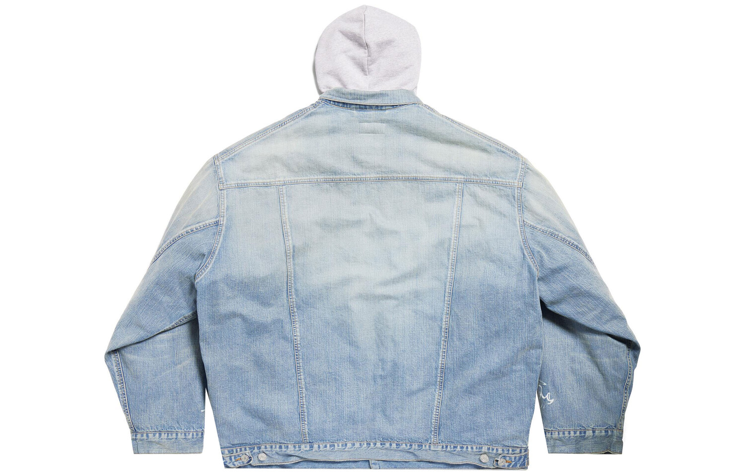 Джинсовая куртка унисекс Balenciaga, голубой
Джинсовая куртка унисекс Balenciaga, голубой