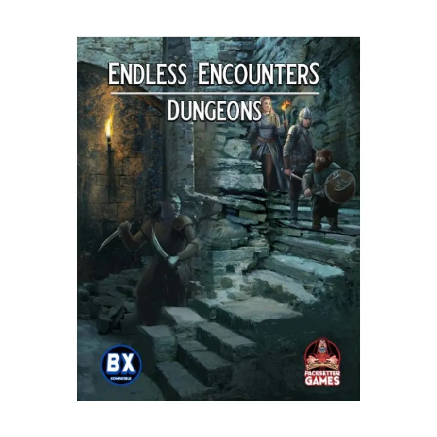 Endless Encounters - Dungeons (BX), BX Role Playing Games (Pacesetter Games & Simulations), твердый переплет
Endless Encounters - Dungeons (BX), BX Role Playing Games (Pacesetter Games & Simulations), твердый переплет