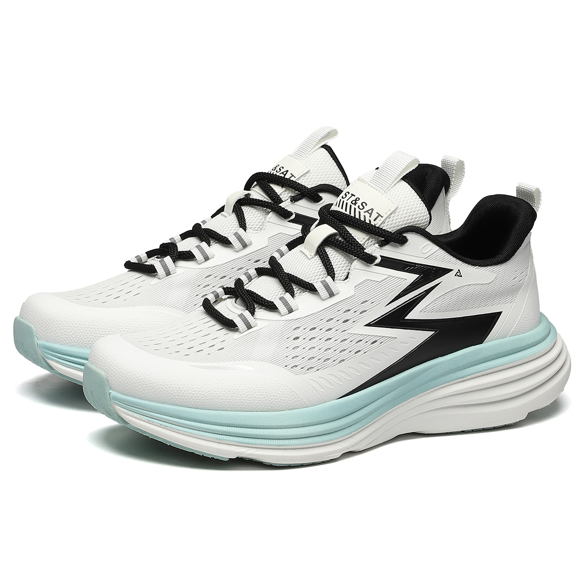 ST&SAT Модные легкие дышащие мужские спортивные кроссовки удобные повседневные белые, цвет White
ST&SAT Модные легкие дышащие мужские спортивные кроссовки удобные повседневные белые, цвет White