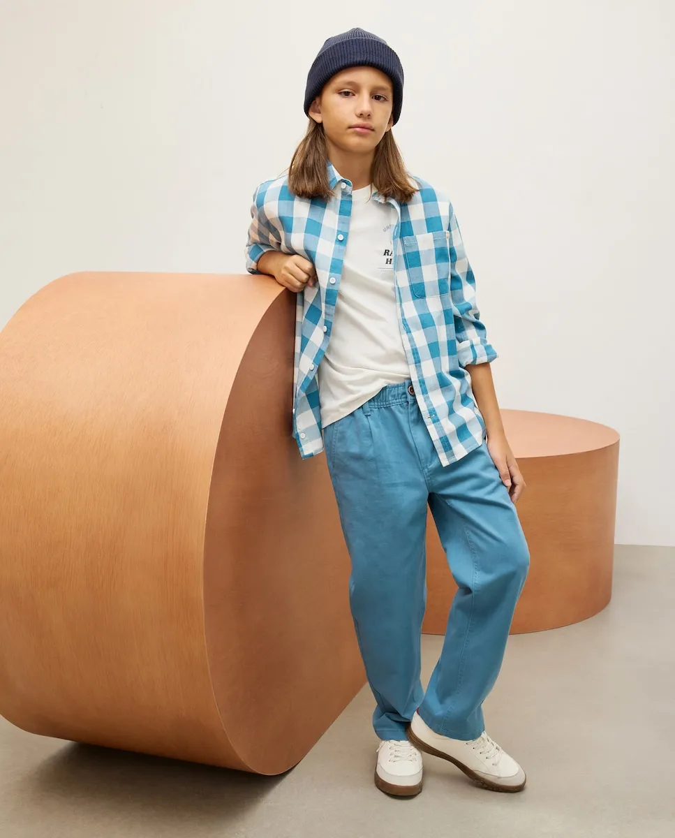 Детские брюки чинос с защипами Kids El Corte Inglés, синий
Детские брюки чинос с защипами Kids El Corte Inglés, синий