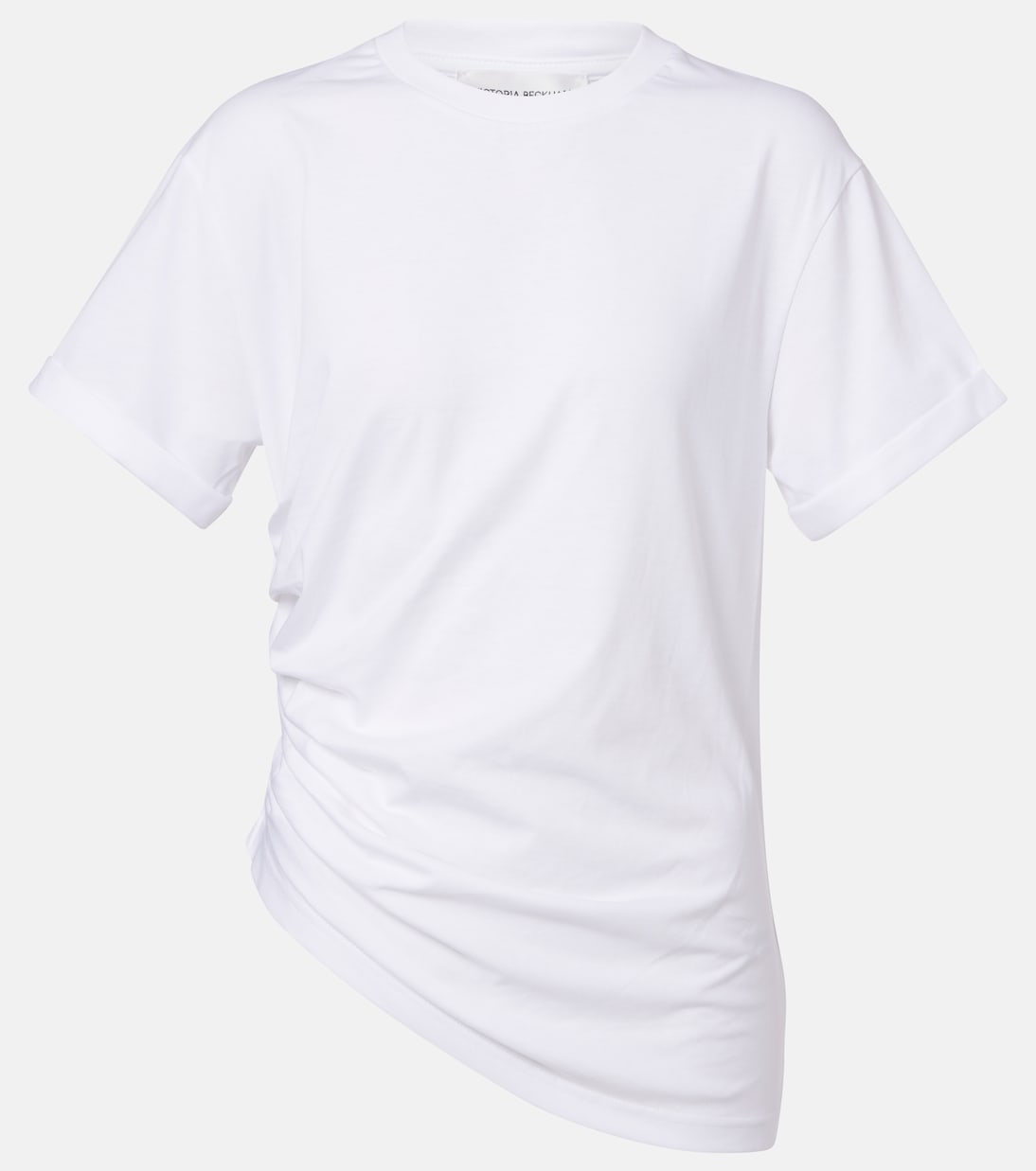 Футболка из сборного хлопкового джерси Victoria Beckham, белый
Футболка из сборного хлопкового джерси Victoria Beckham, белый