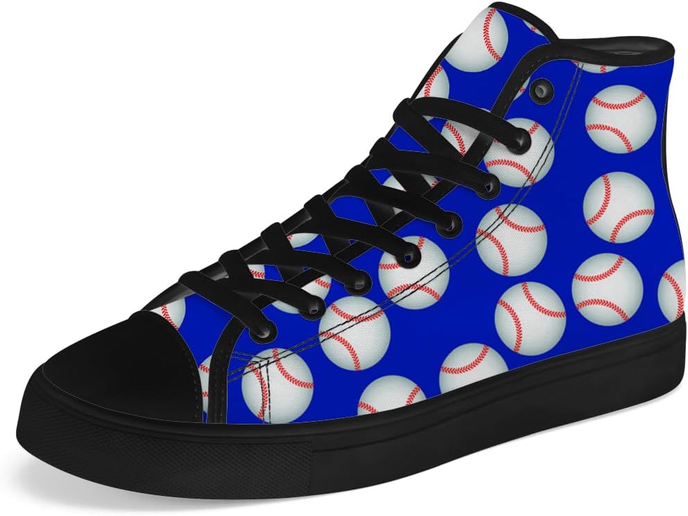 Кеды на высокой подошве с принтом бейсбола Chebing, мужские и женские, высокие кроссовки на шнуровке, повседневная обувь, подарок для мужчин и женщин, белый/синий
Кеды на высокой подошве с принтом бейсбола Chebing, мужские и женские, высокие кроссовки на шнуровке, повседневная обувь, подарок для мужчин и женщин, белый/синий
