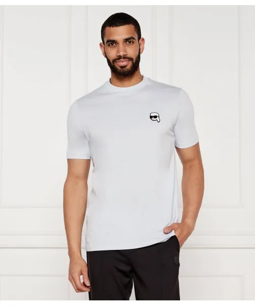 Футболка Regular fit Karl Lagerfeld, синий 
Футболка Regular fit Karl Lagerfeld, синий