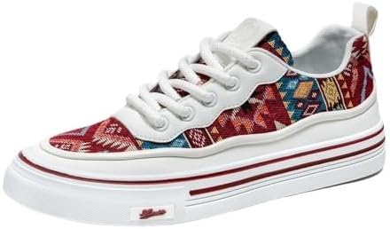 Мужские повседневные кроссовки на все сезоны - модные, дышащие и удобные шнурованные обувь для повседневной носки Fmshi, красный
Мужские повседневные кроссовки на все сезоны - модные, дышащие и удобные шнурованные обувь для повседневной носки Fmshi, красный