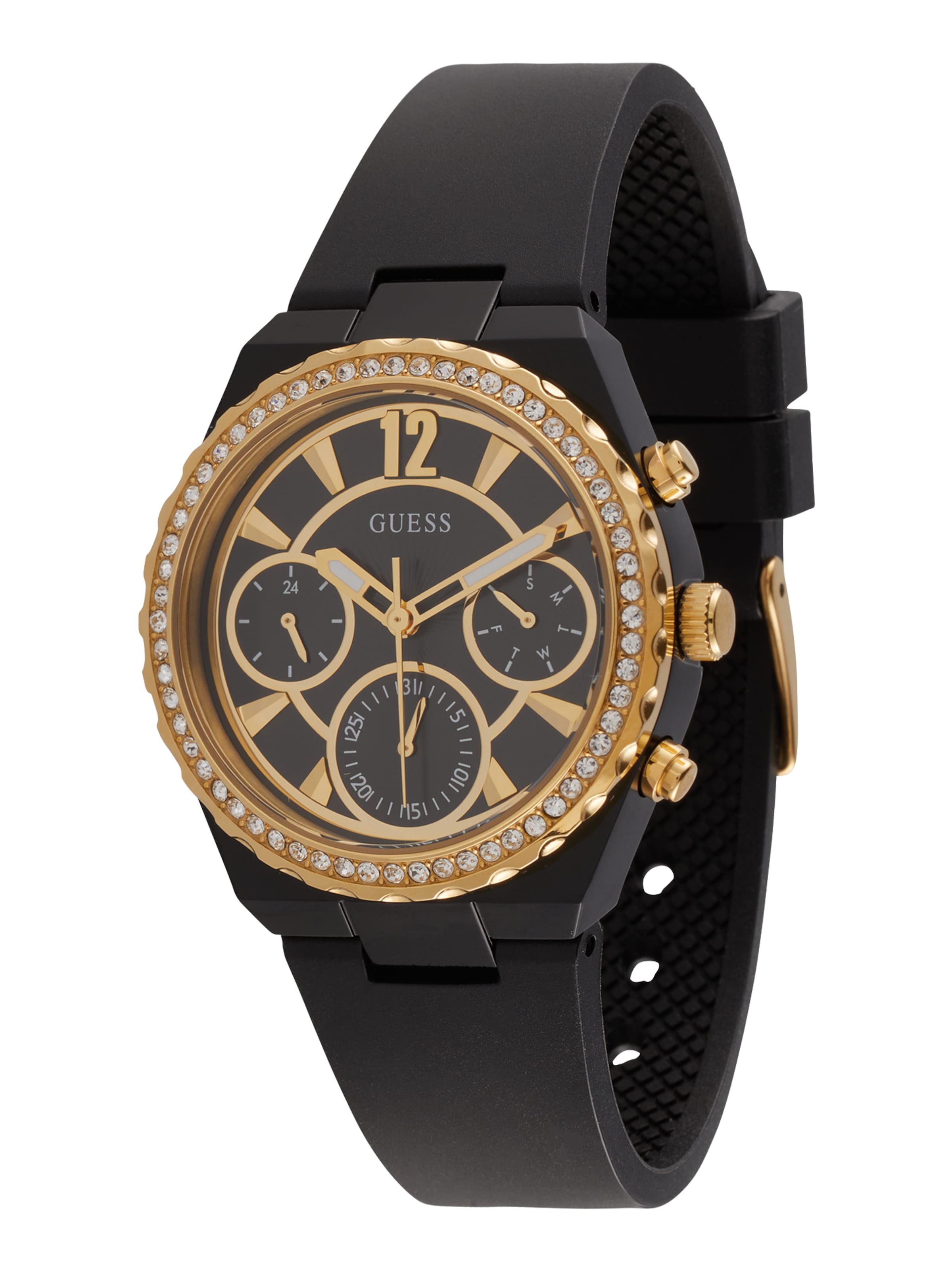 GUESS Аналоговые часы в черном цвете
GUESS Аналоговые часы в черном цвете