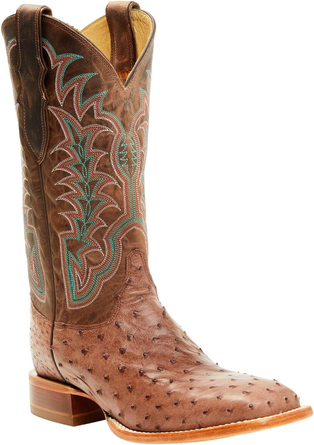 Мужские ковбойские сапоги Justin Chisolm Exotic Ostrich с широким квадратным носком - Je8172, коричневый
Мужские ковбойские сапоги Justin Chisolm Exotic Ostrich с широким квадратным носком - Je8172, коричневый