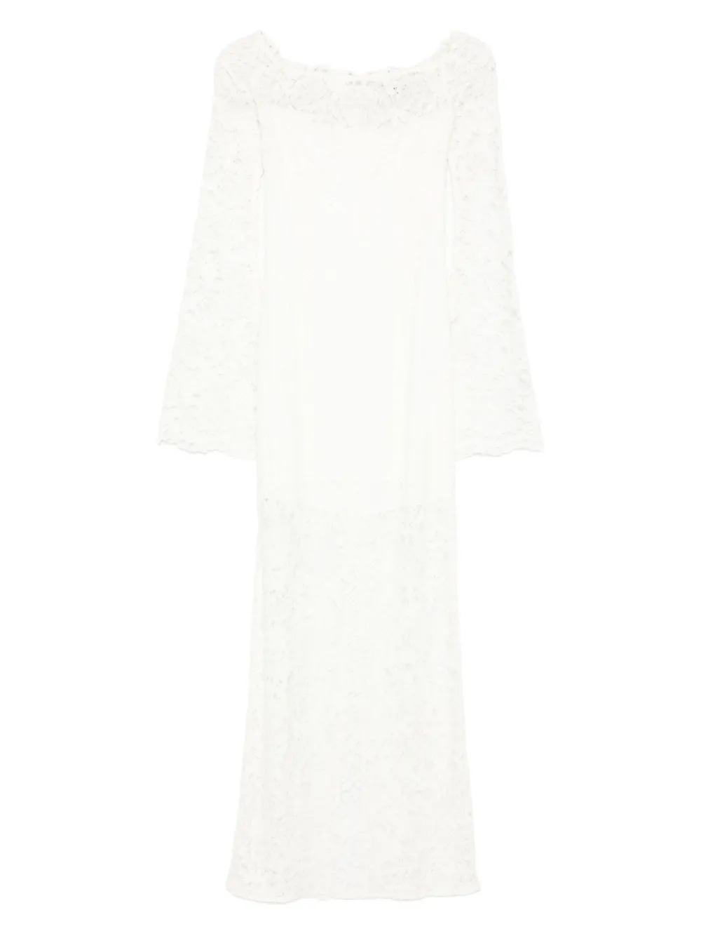 Платье миди с длинными рукавами и кружевом Manuri, белый
Платье миди с длинными рукавами и кружевом Manuri, белый