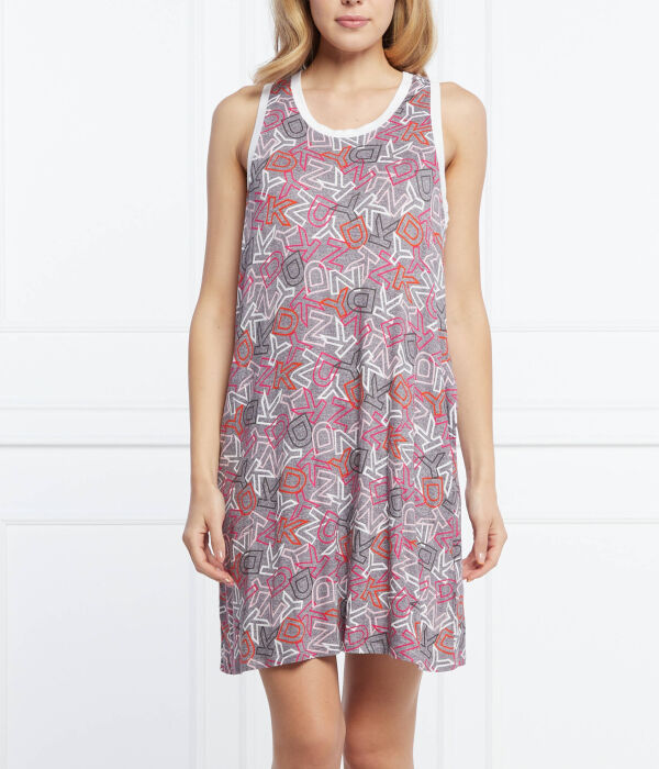 Ночные Рубашка Regular fit Dkny Sleepwear, серый 
Ночные Рубашка Regular fit Dkny Sleepwear, серый