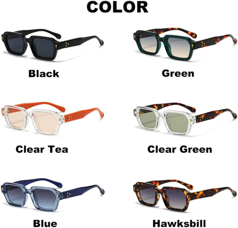 Солнцезащитные очки с защитой UV400 | Маленькая оправа Rivet, цветные линзы | для женщин и мужчин, для занятий спортом на открытом воздухе и вождения DSVIGF, Blue
Солнцезащитные очки с защитой UV400 | Маленькая оправа Rivet, цветные линзы | для женщин и мужчин, для занятий спортом на открытом воздухе и вождения DSVIGF, Blue