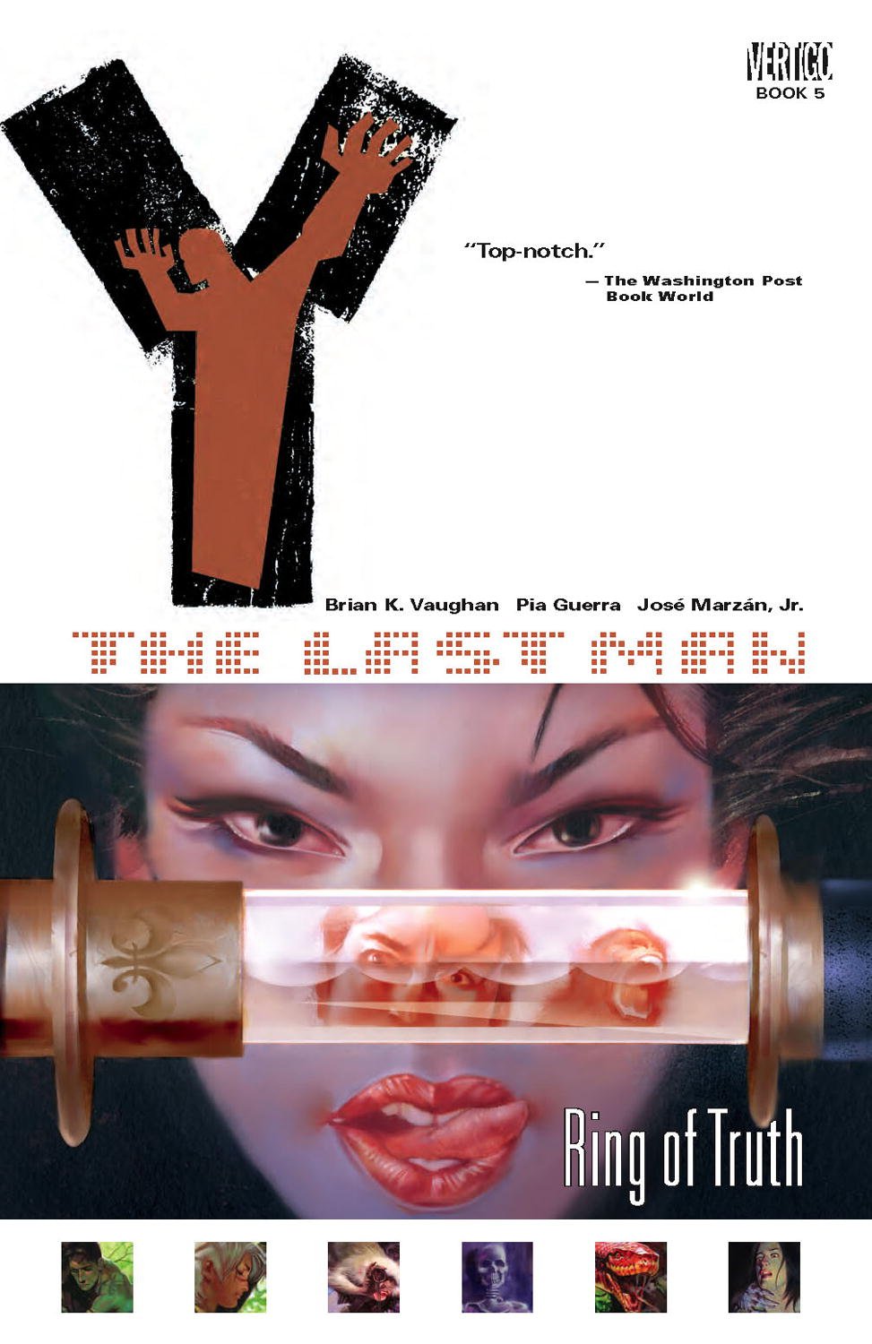 Y: The Last Man, Vol. 5: Ring of Truth (Vertigo)
Y: The Last Man, Vol. 5: Ring of Truth (Vertigo)