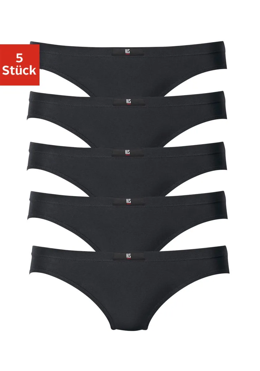 H.I.S String (5 шт.), изготовлены из качественного эластичного хлопка, черный 
H.I.S String (5 шт.), изготовлены из качественного эластичного хлопка, черный