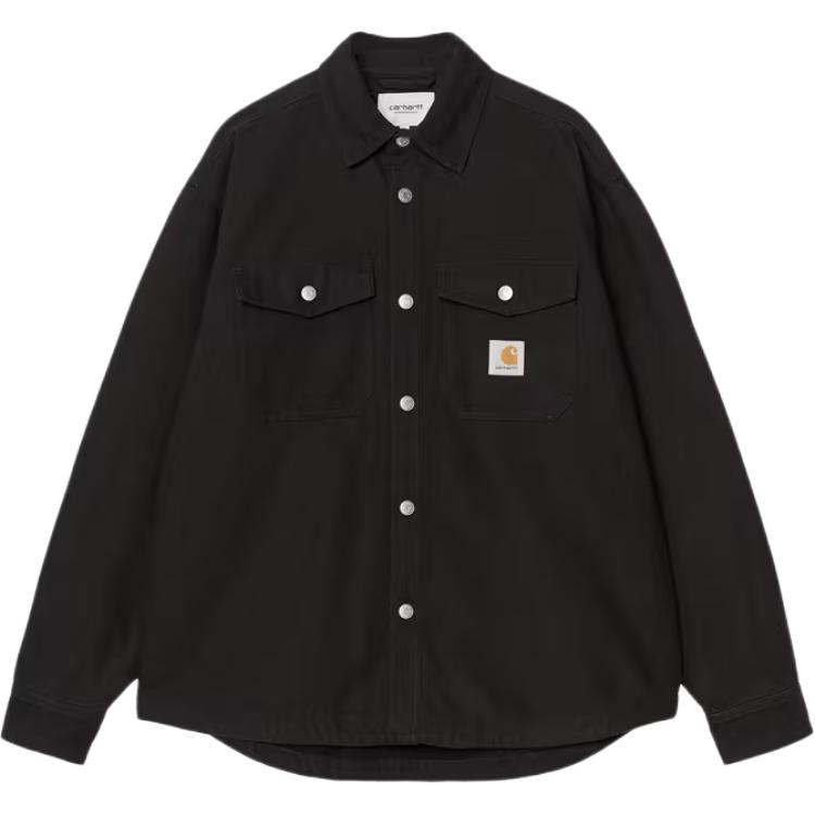 Рубашка с карманами и пуговицами Carhartt WIP, черный
Рубашка с карманами и пуговицами Carhartt WIP, черный