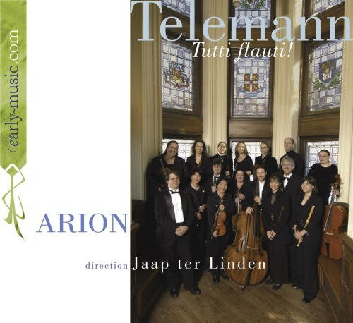 CD диск Telemann / Arion / Ter Linden: Tutti Flauti
CD диск Telemann / Arion / Ter Linden: Tutti Flauti