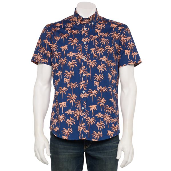 Мужская адаптивная рубашка с коротким рукавом идеальной длины Sonoma Goods For Life, цвет palm party blue
Мужская адаптивная рубашка с коротким рукавом идеальной длины Sonoma Goods For Life, цвет palm party blue