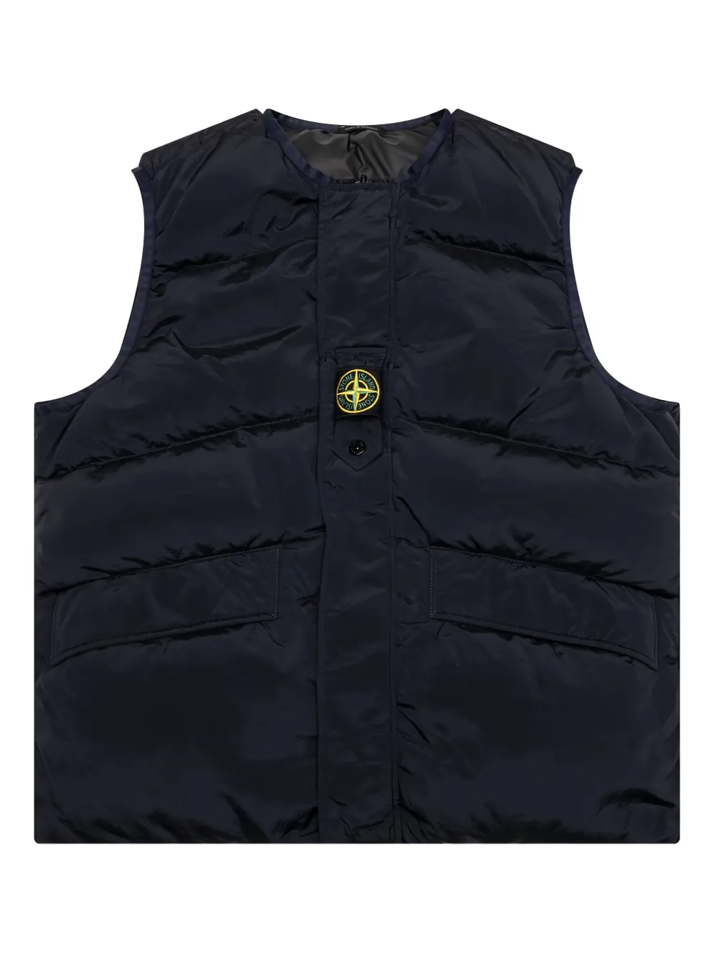 Стеганый двусторонний жилет Stone Island, синий
Стеганый двусторонний жилет Stone Island, синий