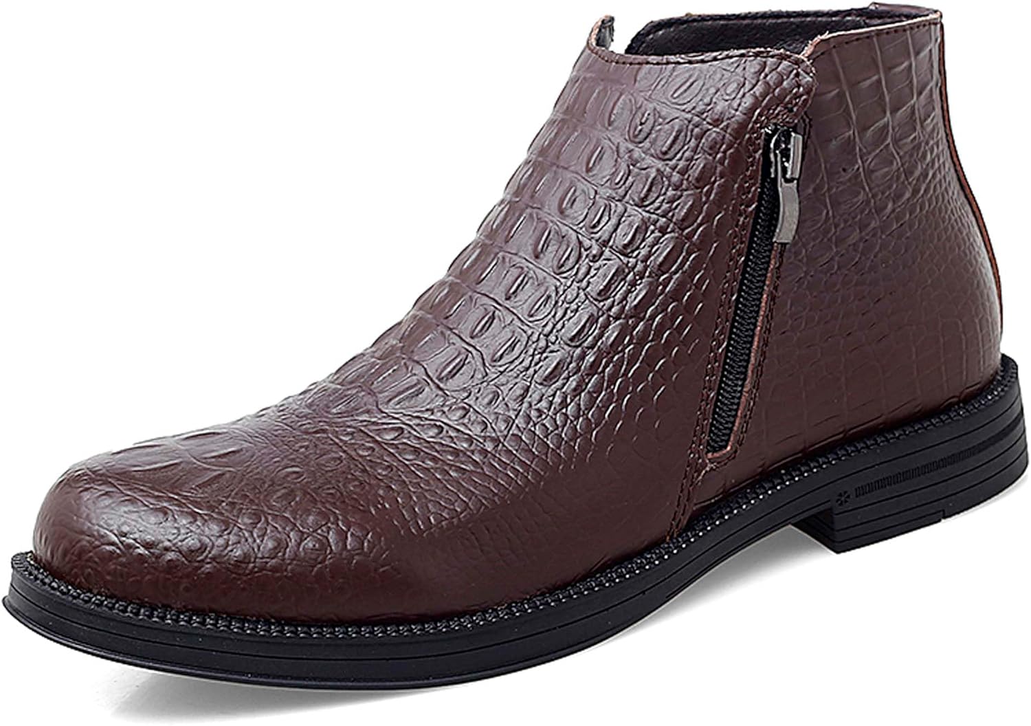 Мужские ботинки челси, модные, с боковой молнией, в городском стиле, деловые, повседневные, формальные, короткие, противоскользящие, для работы, офиса, банкета, униформы, свадебного костюма, платья, высокие кожаные ботинки Generic, коричневый
Мужские ботинки челси, модные, с боковой молнией, в городском стиле, деловые, повседневные, формальные, короткие, противоскользящие, для работы, офиса, банкета, униформы, свадебного костюма, платья, высокие кожаные ботинки Generic, коричневый