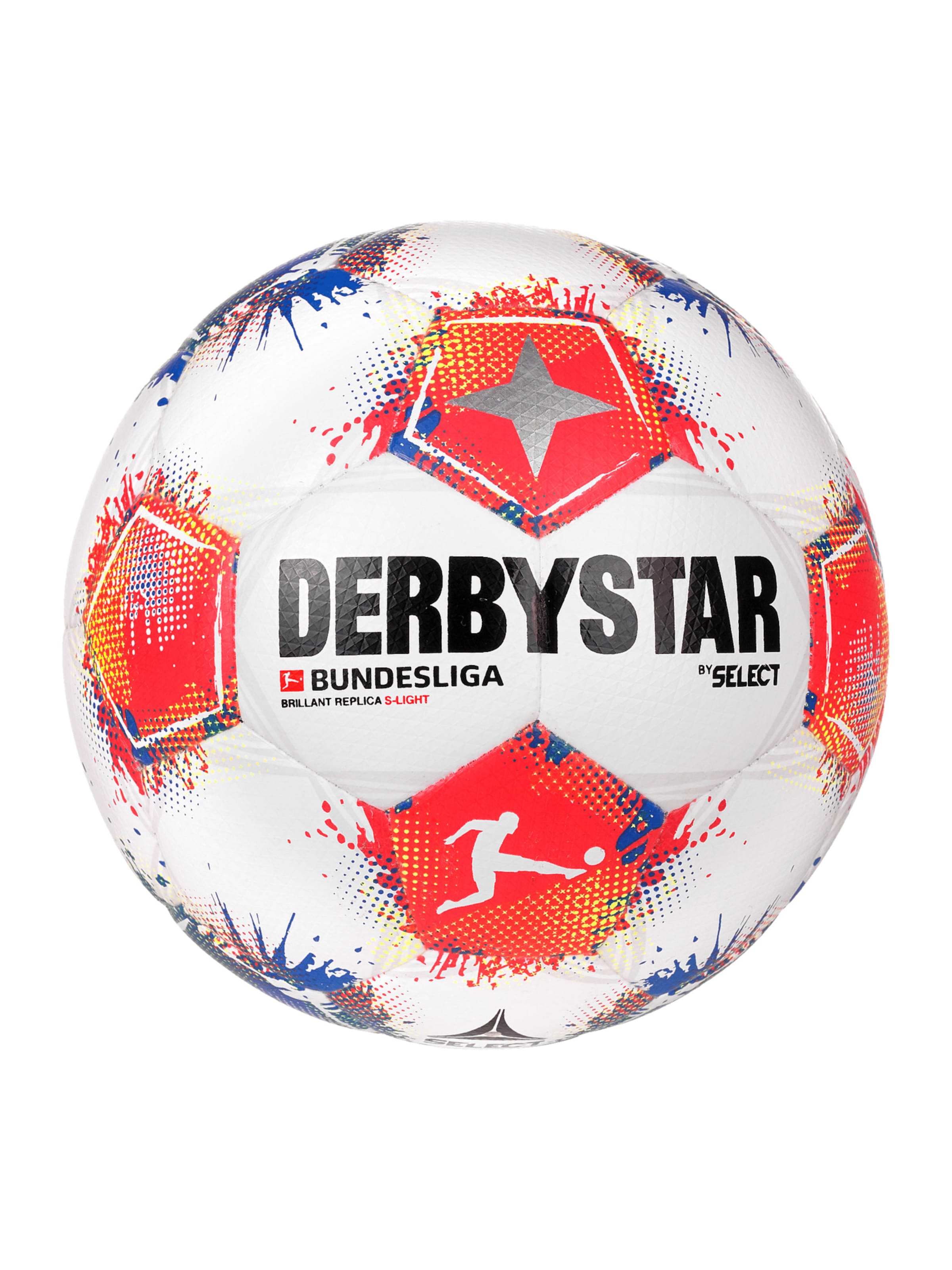 DERBYSTAR Мяч 'Bundesliga Brillant Replica Light v25' в белом цвете
DERBYSTAR Мяч 'Bundesliga Brillant Replica Light v25' в белом цвете