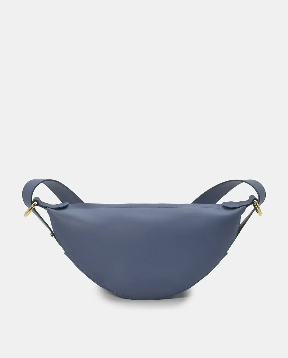 Поясная сумка темно-синего цвета в форме полумесяца Leandra, тёмно-синий
Поясная сумка темно-синего цвета в форме полумесяца Leandra, тёмно-синий