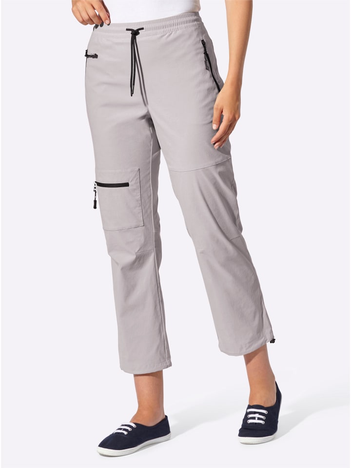 Функциональные брюки каменно-серого цвета WITT WEIDEN
Функциональные брюки каменно-серого цвета WITT WEIDEN