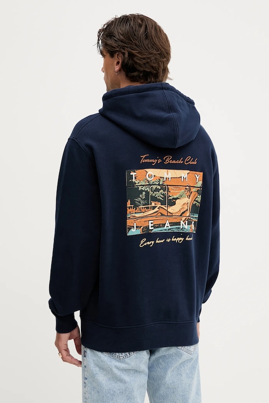 Хлопковая толстовка Tommy Jeans, темно-синий
Хлопковая толстовка Tommy Jeans, темно-синий