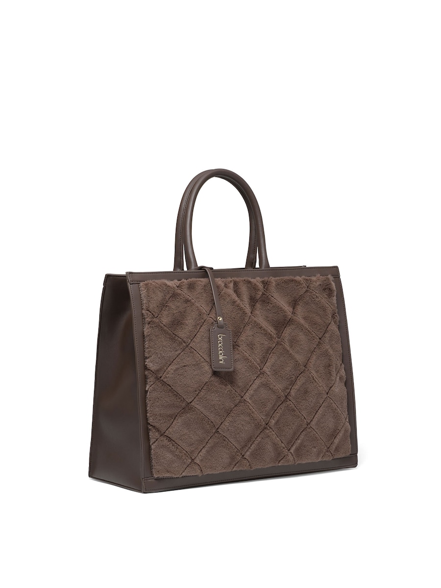 Сумка-шоппер Braccialini, коричневый
Сумка-шоппер Braccialini, коричневый
