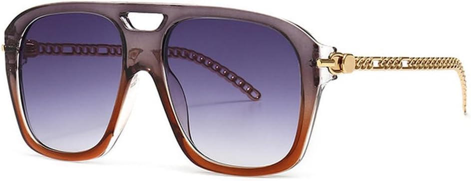 Ретро солнцезащитные очки с металлическими цепочками на дужках, модные, для мужчин и женщин, защита от ультрафиолета UV400, винтажные очки, SUN3974 Generic, C2gray-tea
Ретро солнцезащитные очки с металлическими цепочками на дужках, модные, для мужчин и женщин, защита от ультрафиолета UV400, винтажные очки, SUN3974 Generic, C2gray-tea